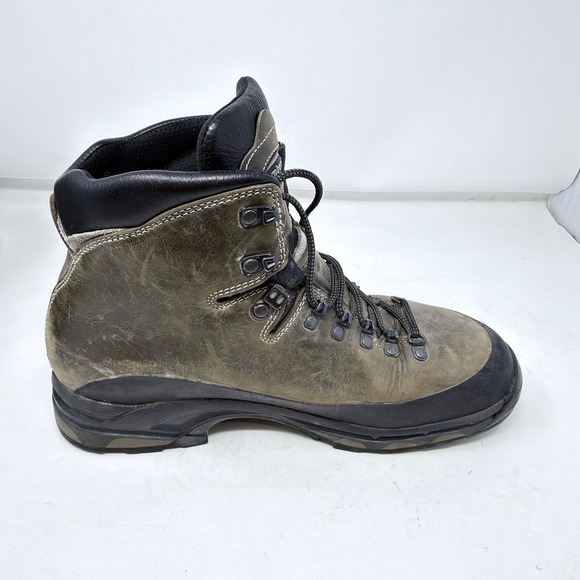 Zamberlan GTX Leather Hiking Boots Waterproof Vibram Made in Italy Mens Size 9.5 main image 13